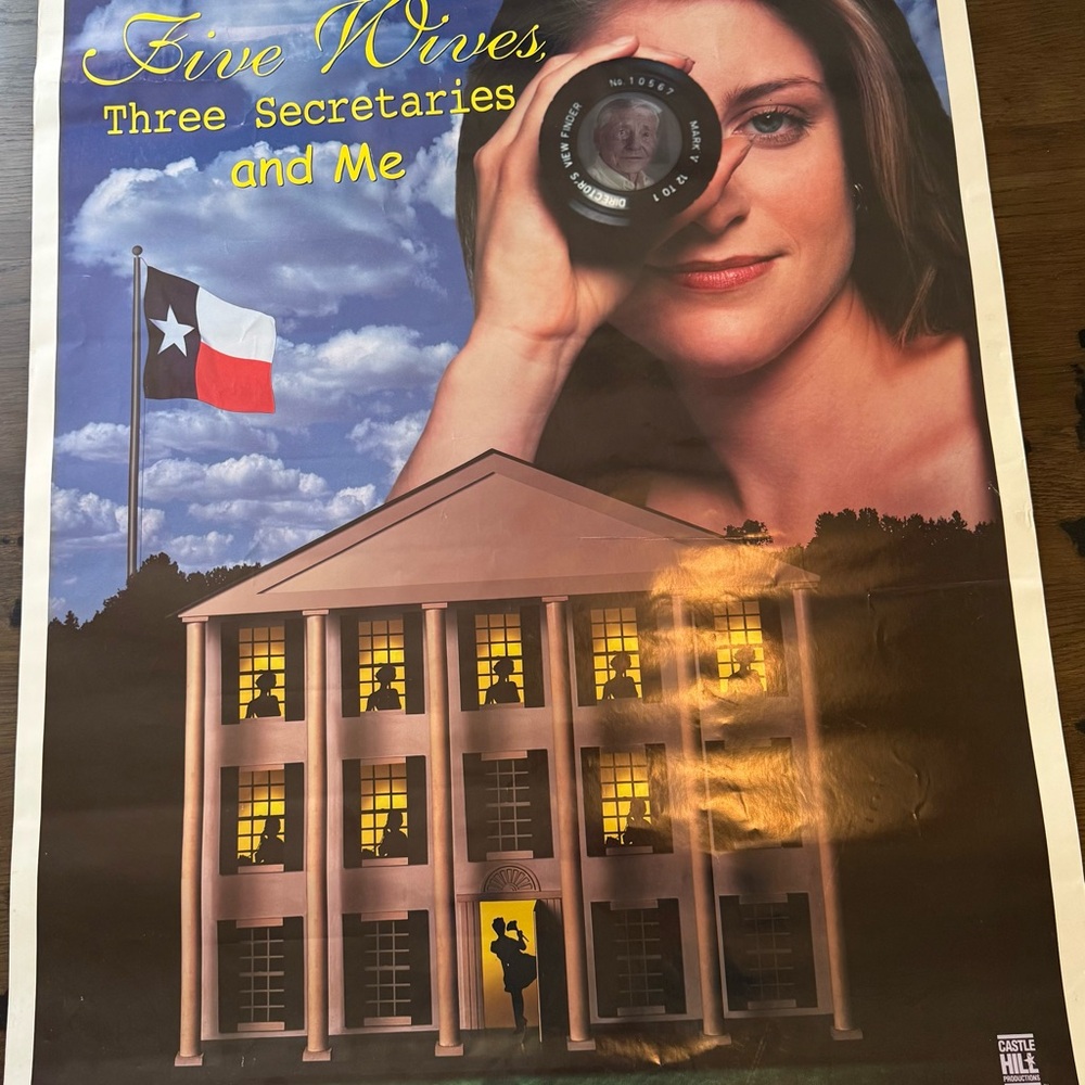 FIVE WIVES THREE SECRETARIES AND ME MOVIE POSTER